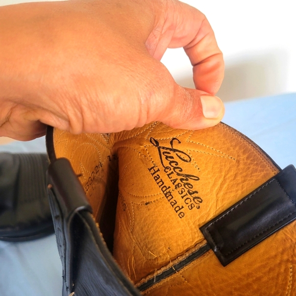Lucchese Classic-Custume Black Western Leather Boots - Picture 3 of 8